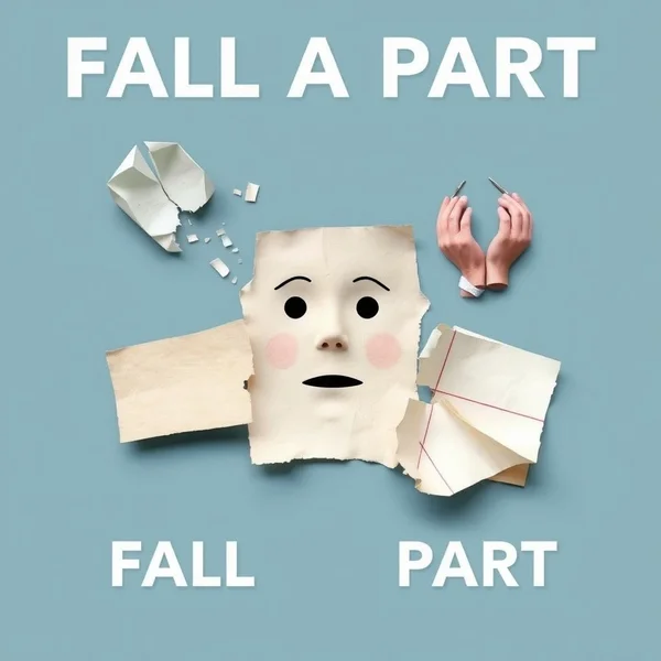 Begrijpen van de uses van de phrasal verb Fall Apart