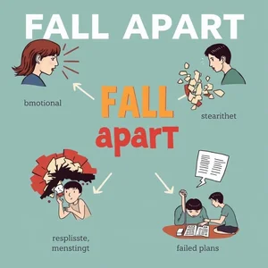 Comprendre le verbe à particule : Apprenez à utiliser Fall apart