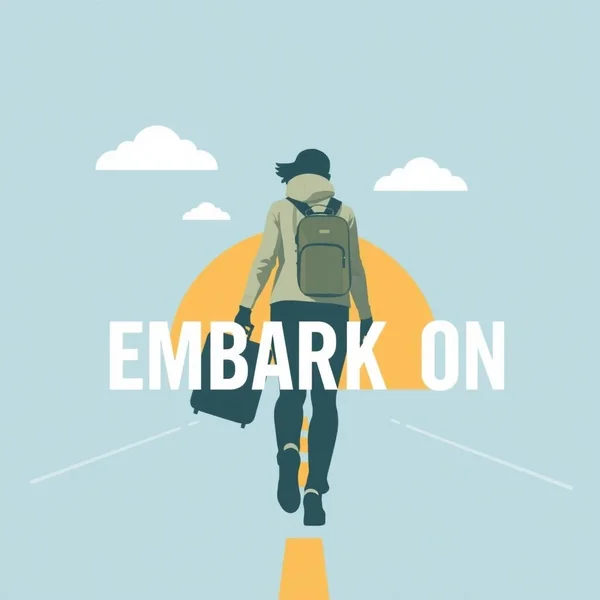 Een visuele gids voor het gebruik van het zetelwerkwoord embark on