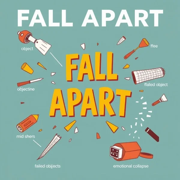 フレーズ動詞Fall Apartの使用を理解する