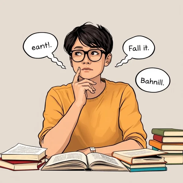 Understanding the phrasal verb Fall behind