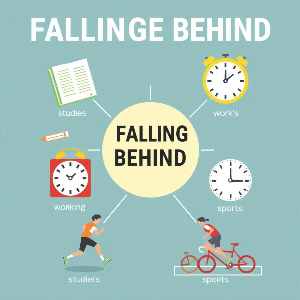理解短语动词 Fall behind 提升英语表达能力
