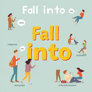 理解短语动词 Fall into 的多种含义与用法