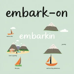 Embark on フレーズ動詞を理解する方法