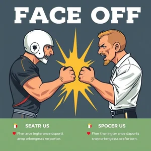 การทำความเข้าใจคำกริยาผสม Face Off เพื่อเพิ่มความคล่องแคล่ว