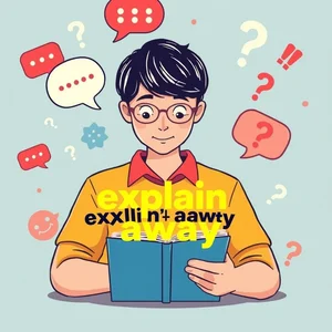 เข้าใจคำกริยาผสม: Explain away อย่างลึกซึ้ง