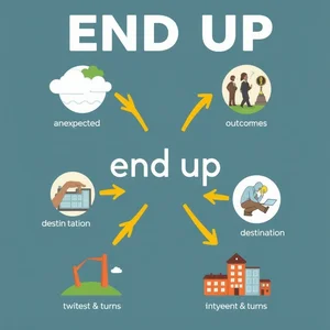 구동사 "End Up"의 의미와 사용법 이해하기