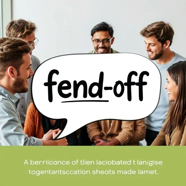 Utilizzo del verbo frasale Fend off in frasi inglesi
