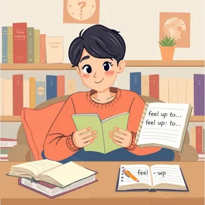 英語の句動詞「Feel Up To」を理解しよう