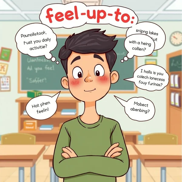 Memahami frasa verba 'feel up to' untuk pembelajar bahasa Inggris