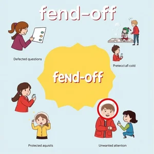 İngilizce Frazal Fiili Fend off ile Akıcı Konuşun