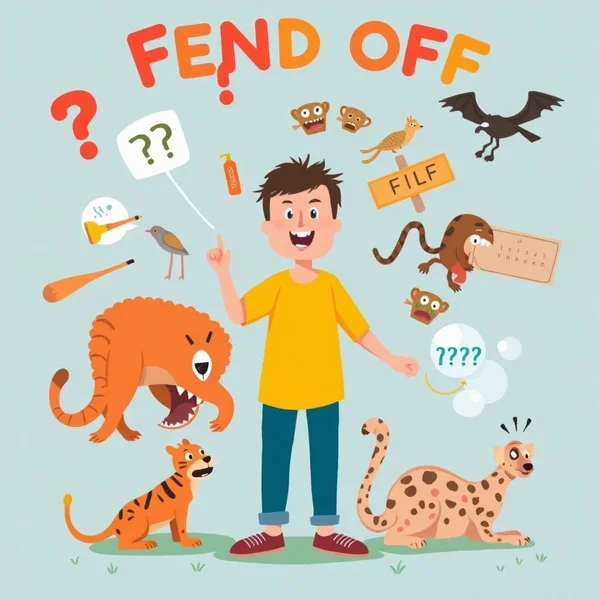 Использование фразового глагола Fend off в английских предложениях