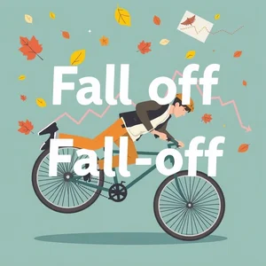 استخدام Fall off بشكل صحيح: فهم الفعل الإنجليزي المركب