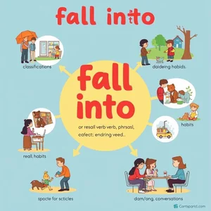 フレーズ動詞の理解 Fall into の使い方と意味