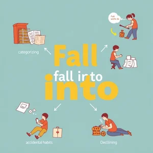 Fall into를 마스터하는 방법: 구동사 사용법 안내서