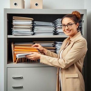 Узнайте, как использовать фразовый глагол File Away на английском