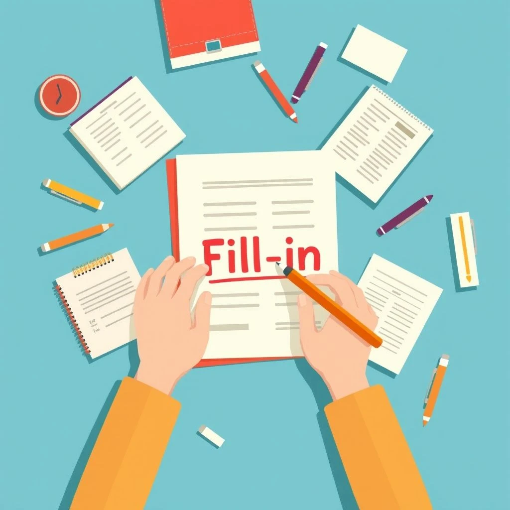 Comprendre le verbe à particule Fill in et ses significations