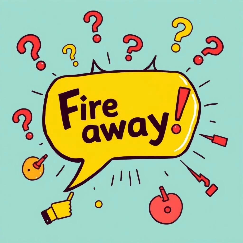 Comprendre le verbe à particule Fire away et ses nuances