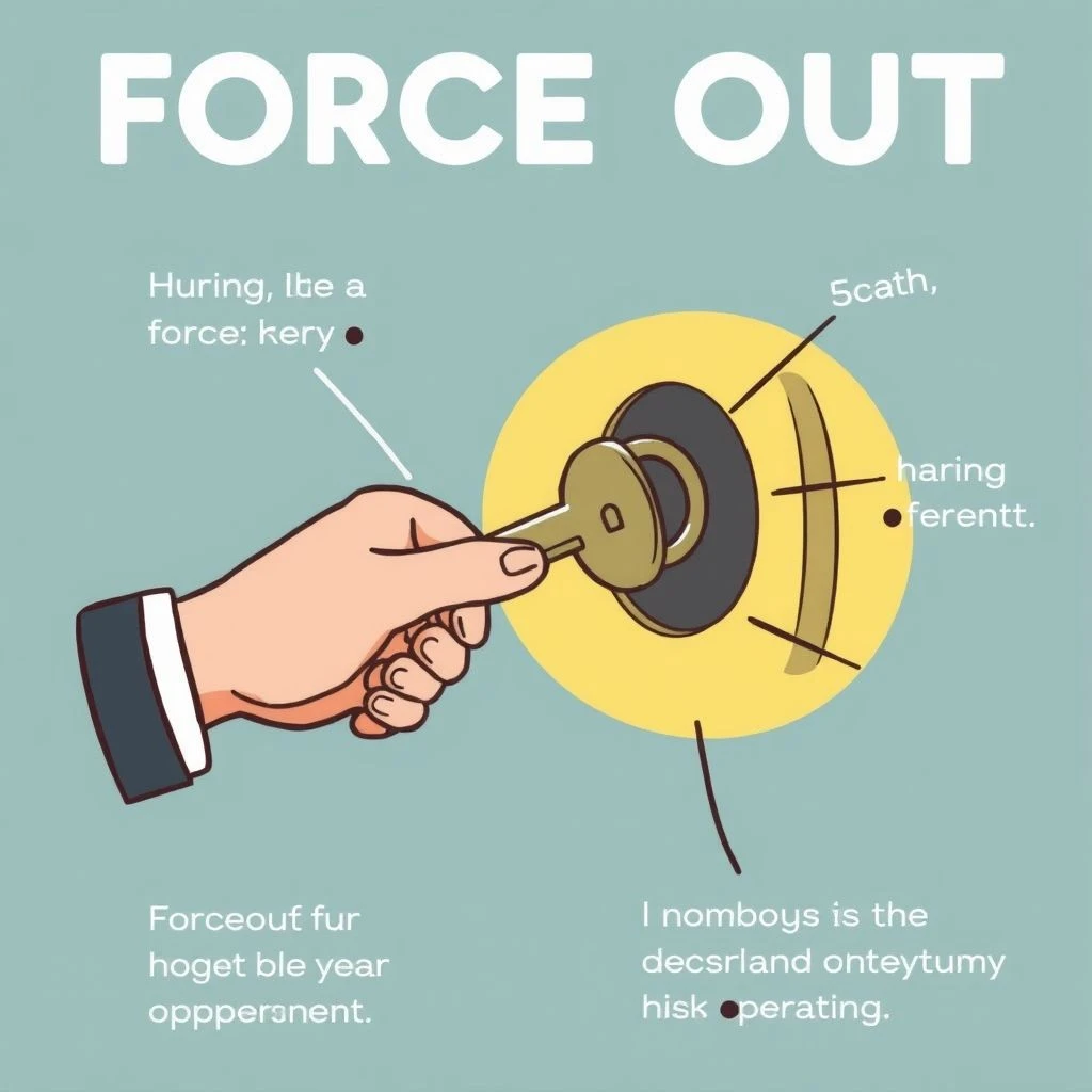 Comprendre Force Out : Maîtriser le verbe à particule en anglais