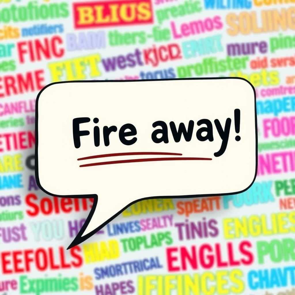 Das Verständnis des Phrasal Verbs Fire away zur Verbesserung deines Englisch