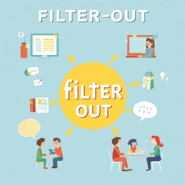 การใช้ 'filter out' เพื่อลบข้อมูลที่ไม่ต้องการ