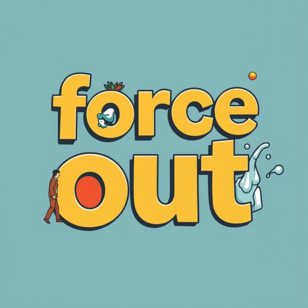 영어 구동사 force out 완벽 이해하기