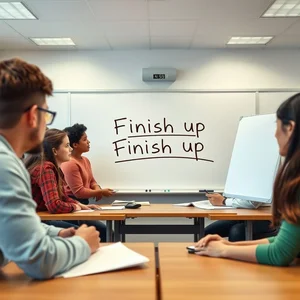 Понимание фразового глагола: Как правильно использовать Finish up