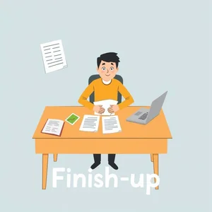 Verständnis des Phrasalverbs Finish up für effektive Kommunikation