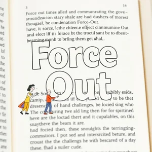 استكشاف الفعل المركب: Force Out في اللغة الإنجليزية