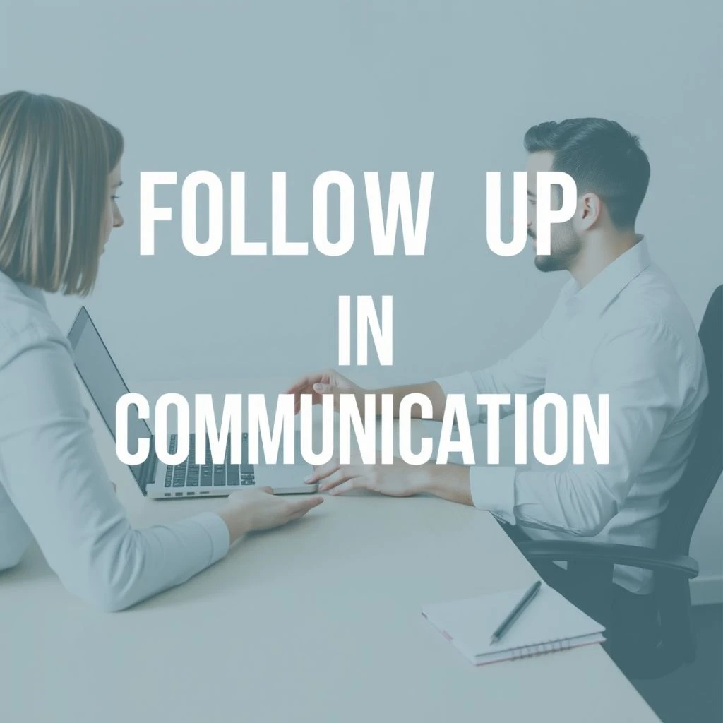 การเข้าใจคำกริยาวลี Follow up เพื่อสื่อสารอย่างมืออาชีพ