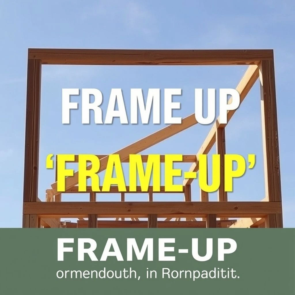 فهم الفعل المركب Frame Up ومعانيه واستخداماته المختلفة