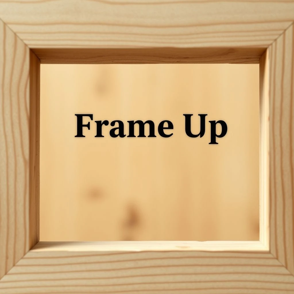 Frame Up Fiilinin Anlamı ve Kullanımı - İngilizce’ye Dair