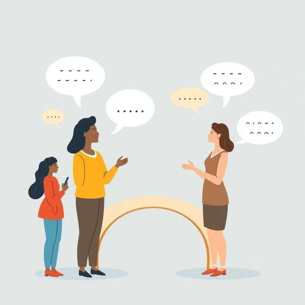 Using the phrasal verb Get across in English communication