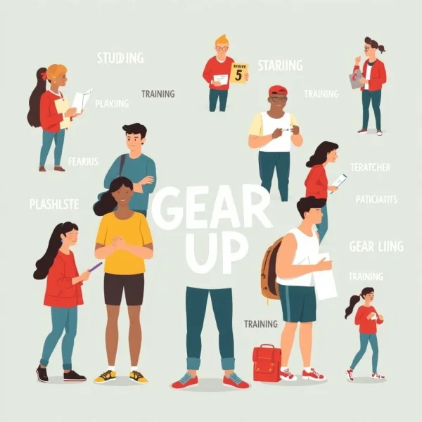 Использование фразового глагола Gear up в английских предложениях