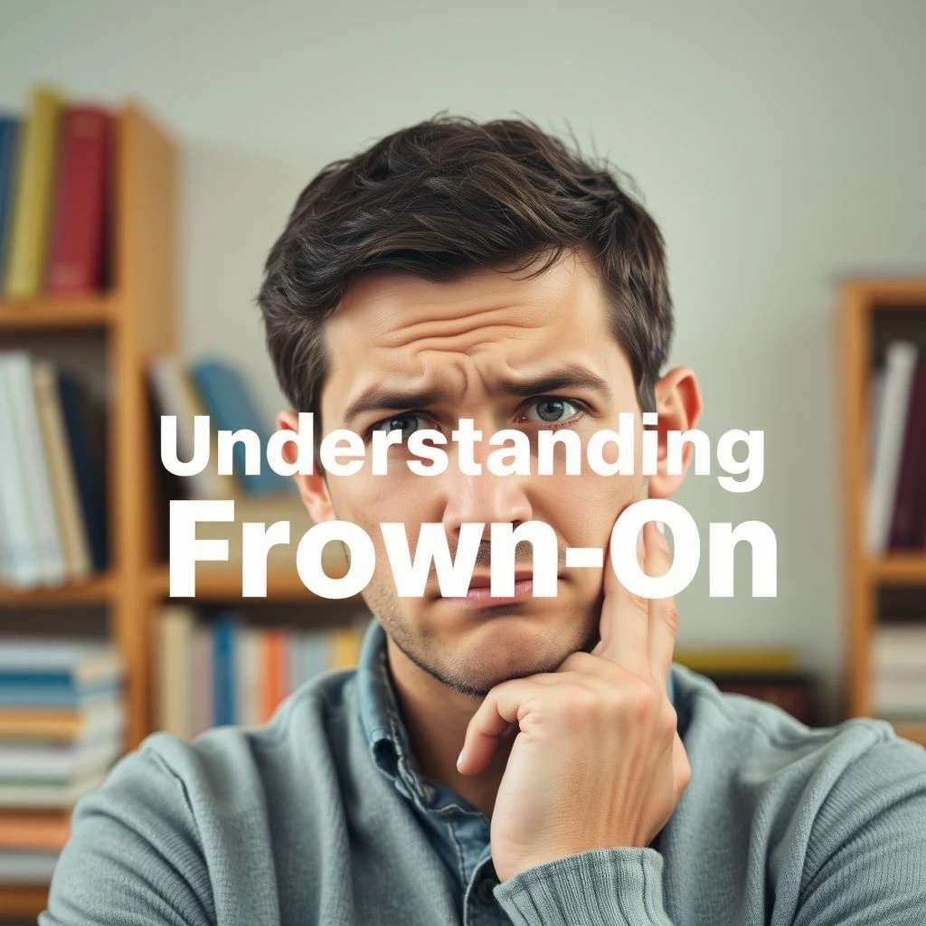 Как использовать Frown on: понимание и практическое применение