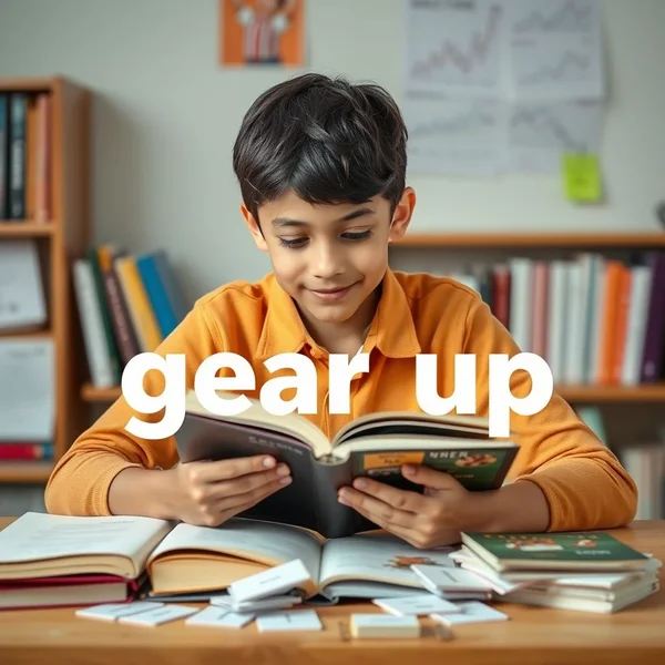Using the phrasal verb Gear up in English sentences
