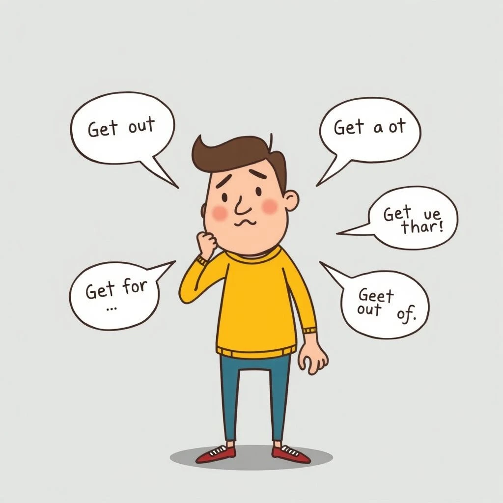 Get out of Comprendere il Phrasal Verb 'Get out of'