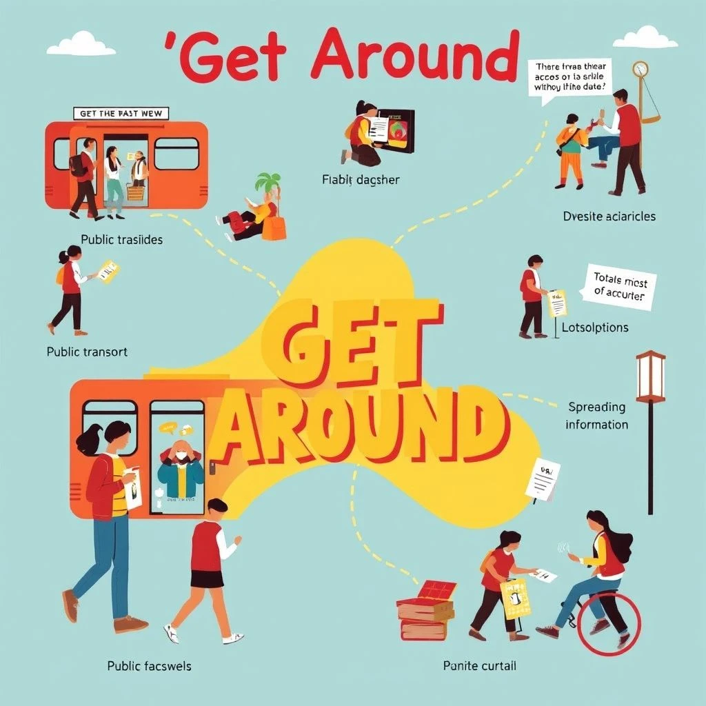 Get around İfadeli Fiilini Anlamak ve Kullanmak
