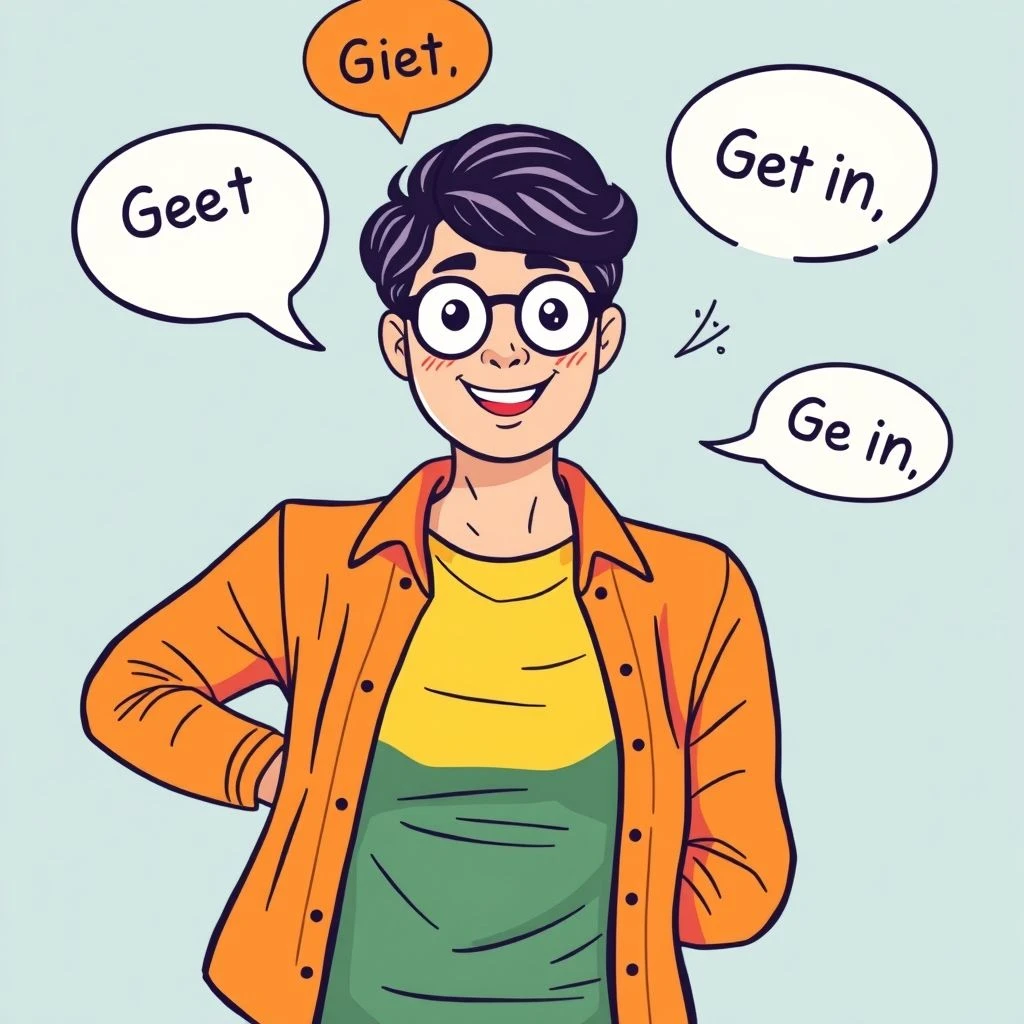 Get in 구동사 이해: 다양한 의미와 사용법 배워보기