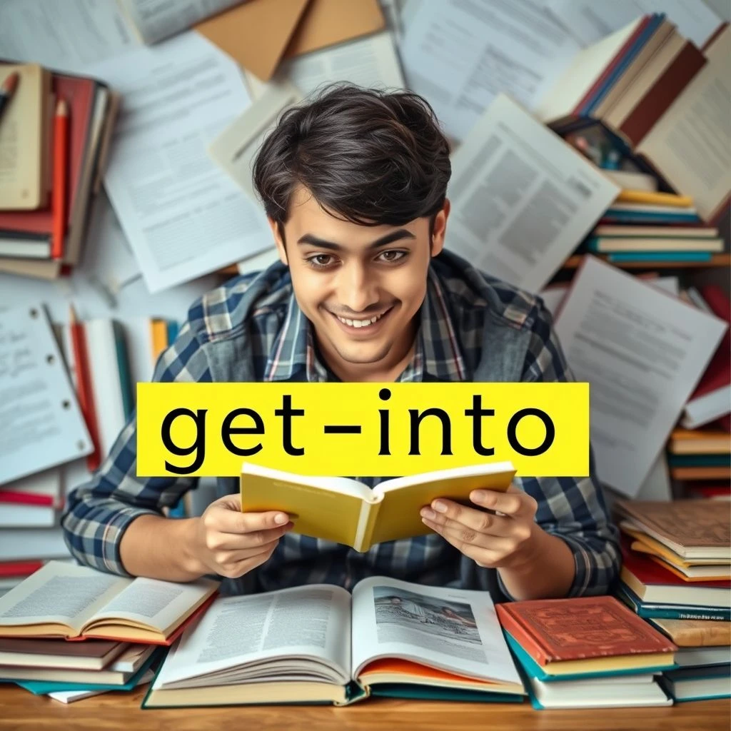 Get into فهم الفعل المركب وكيفية استخدامه في اللغة الإنجليزية