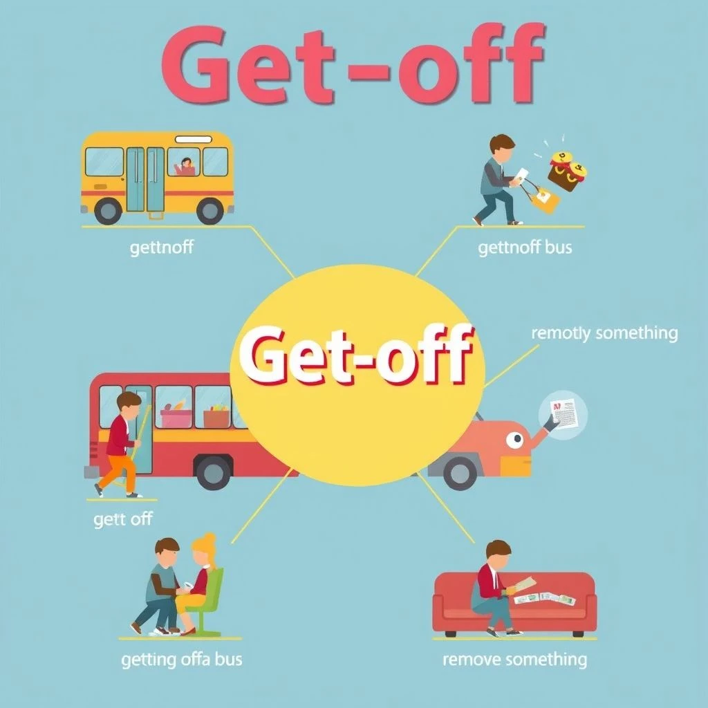 Get off を使いこなす：興味深い意味と使い方を知る