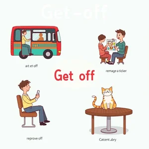 Get off: ความหมายและการใช้ในภาษาอังกฤษ