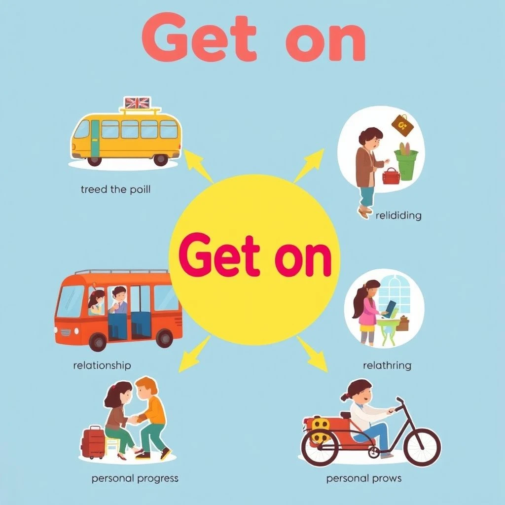 Get on Fiilinin Anlamı ve Kullanımı: İngilizcede Anlayış