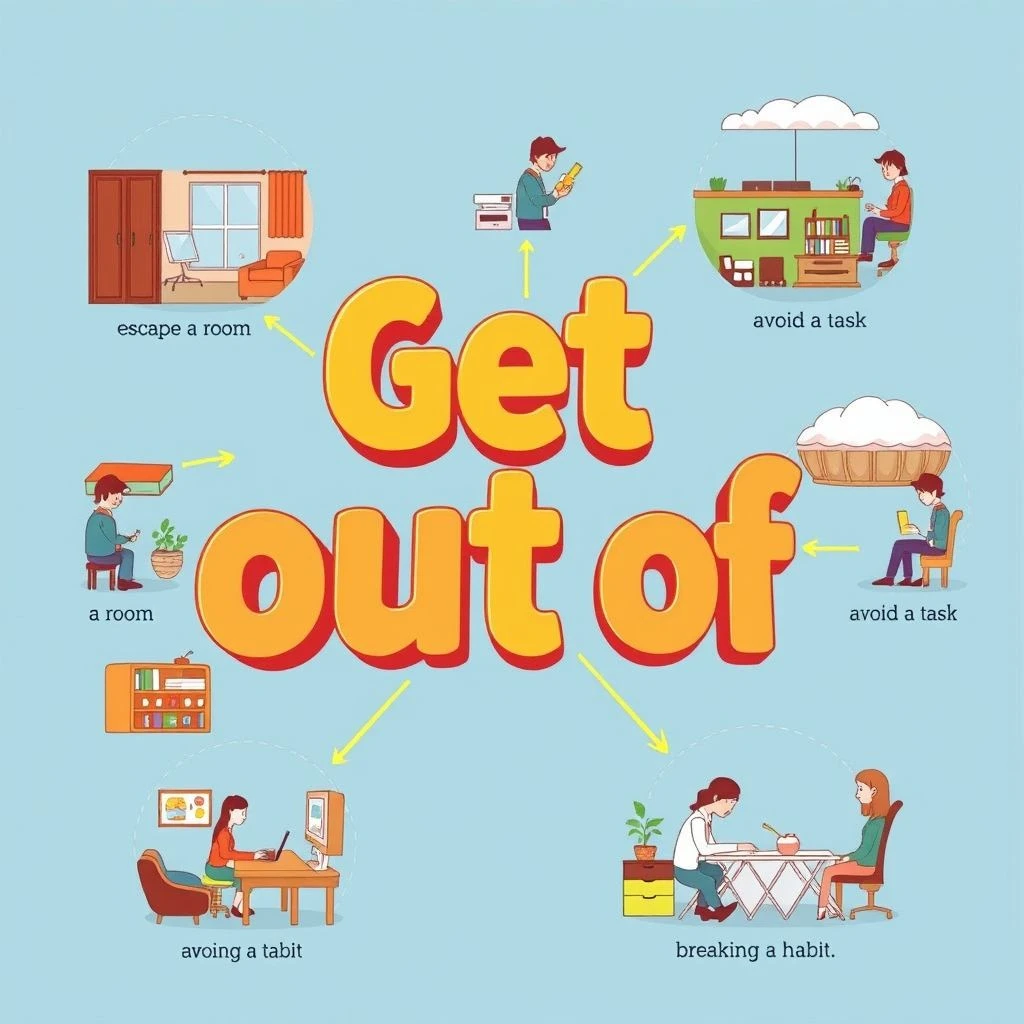 Get out of: Het Begrijpen van het Frazale Werkwoord en Gebruik