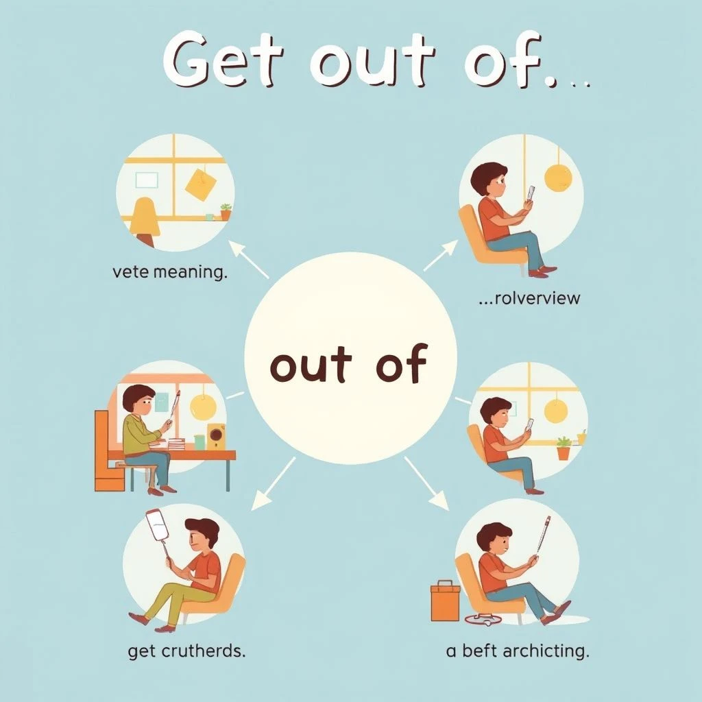 Get out of: Bedeutungen und Verwendung des Phrasal Verbs