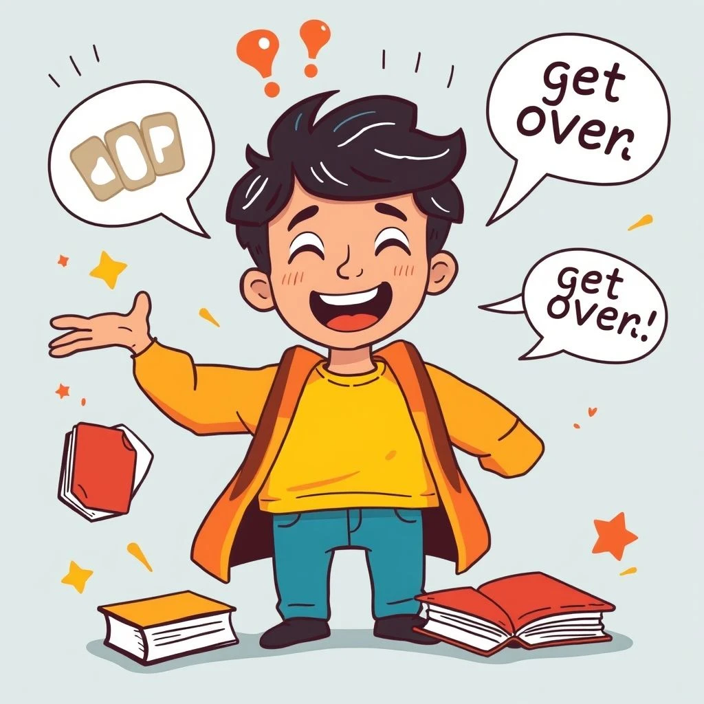 Get Over: Verständnis des Phrasal Verbs und seiner Verwendung