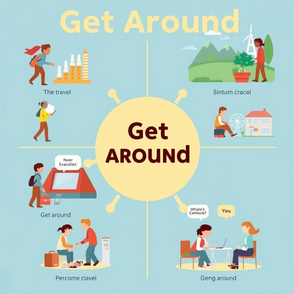掌握短语动词 Get around 提升英语表达能力