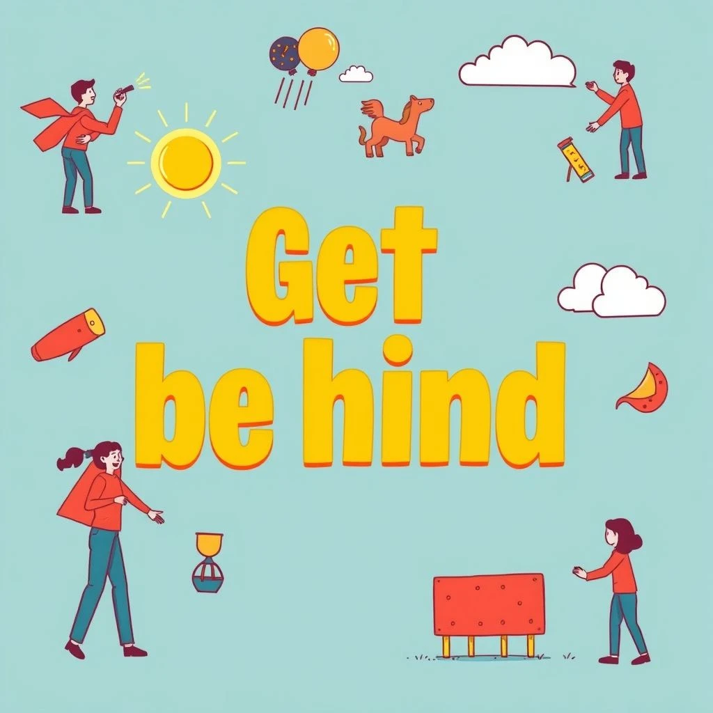 Get behind Memahami Phrasal Verb Penting dalam Bahasa Inggris