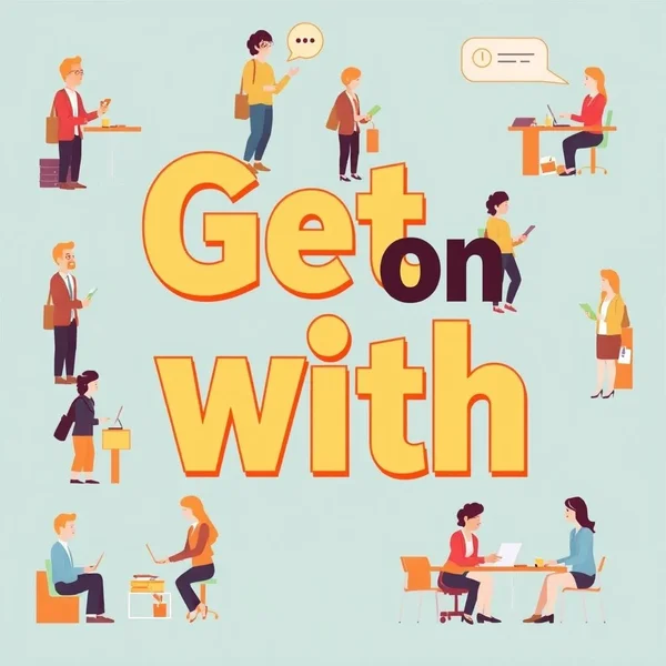 Memahami verba frasal bahasa Inggris Get On With