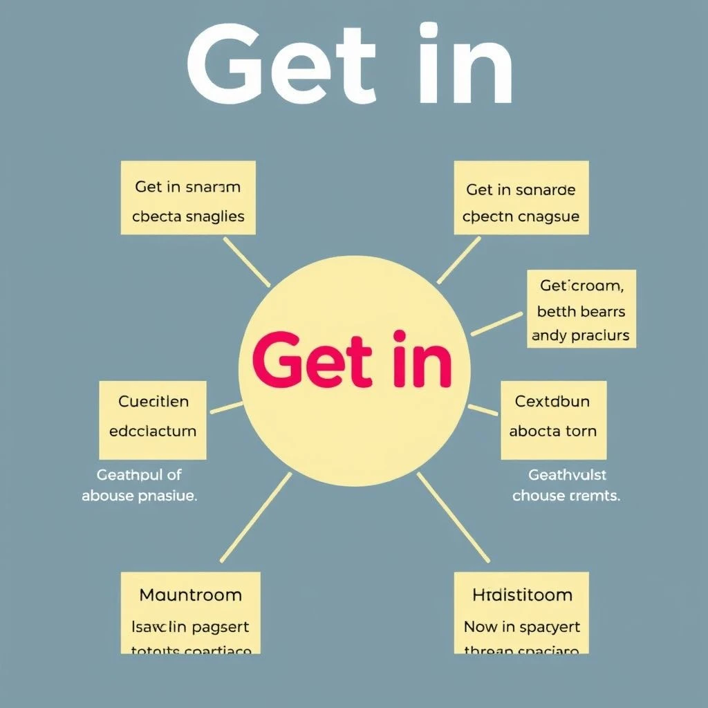 Get in: Bedeutungen und Verwendung des Phrasalverbs im Englischen